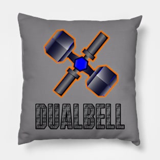 Dualbell Classic Logo Dark Pillow