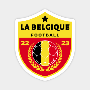 La Belgique Football Magnet