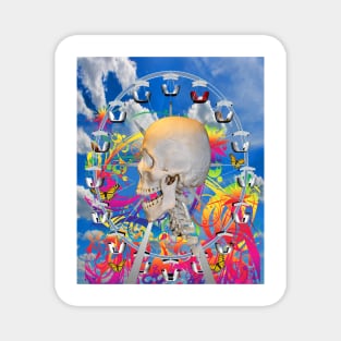 Fairground Skull Magnet