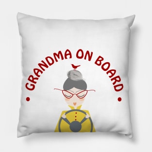 Grandma on board Pillow