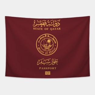 Qatar passport Tapestry