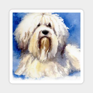 Coton de Tulear Watercolor - Dog Lovers Magnet