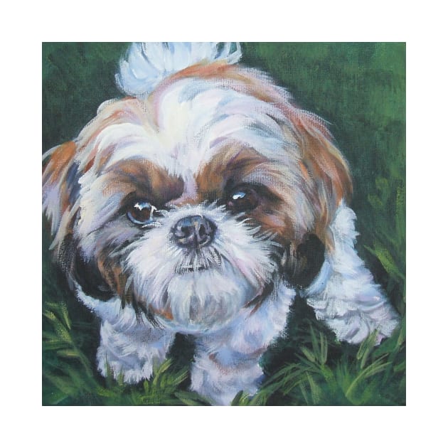 Shih Tzu Fine Art Painting by LASHEPARD