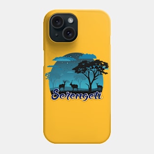 Serengeti in Africa my dreams Phone Case