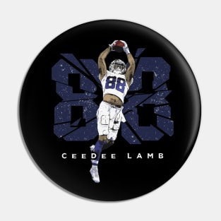 CeeDee Lamb Dallas Shattered Pin