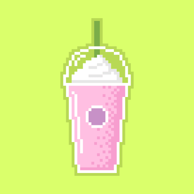 Pixel Milkshake by sombrasblancas