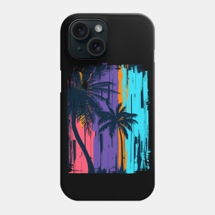 Colorful Beach Sunset Summer Design Phone Case