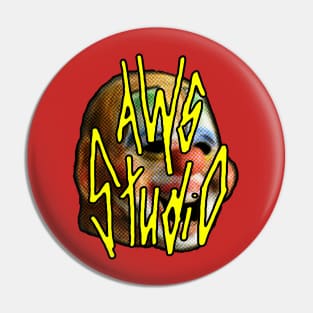 AWS Studio - clown classic Pin