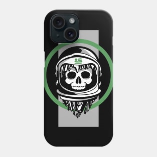 Dead astronaut with halo Phone Case