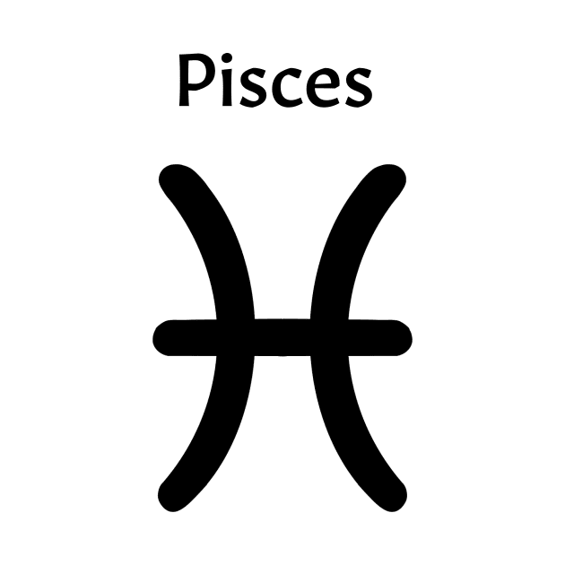 Pisces zodiac sign merchandise by maddiesldesigns