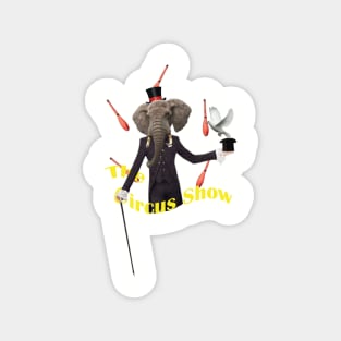 The Elephant Circus Magnet