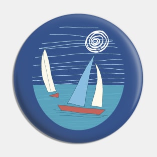 Sail Away! Pin