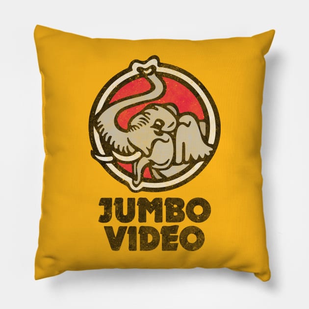 Jumbo Video Pillow by fakebandshirts