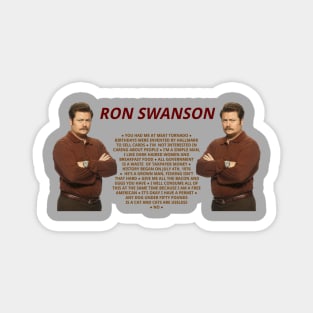 Ron Swanson Magnet