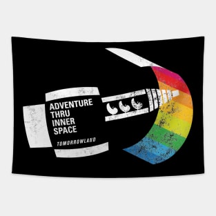 Adventure Thru Inner Space Vintage Tapestry