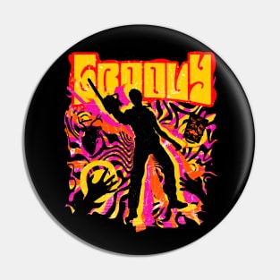 Groovy Psychedelic Pin