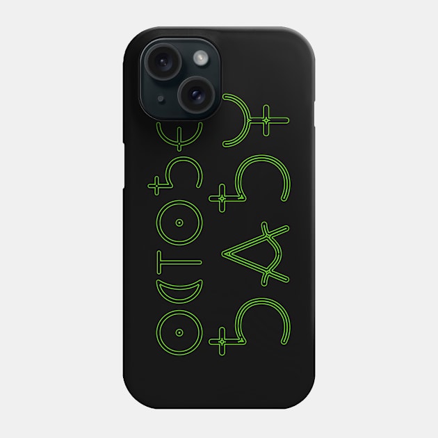 Month of October Phone Case by Zodiac Syndicate