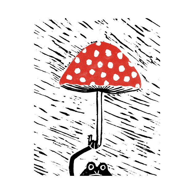 Mr. Frog's Umbrella by Anda