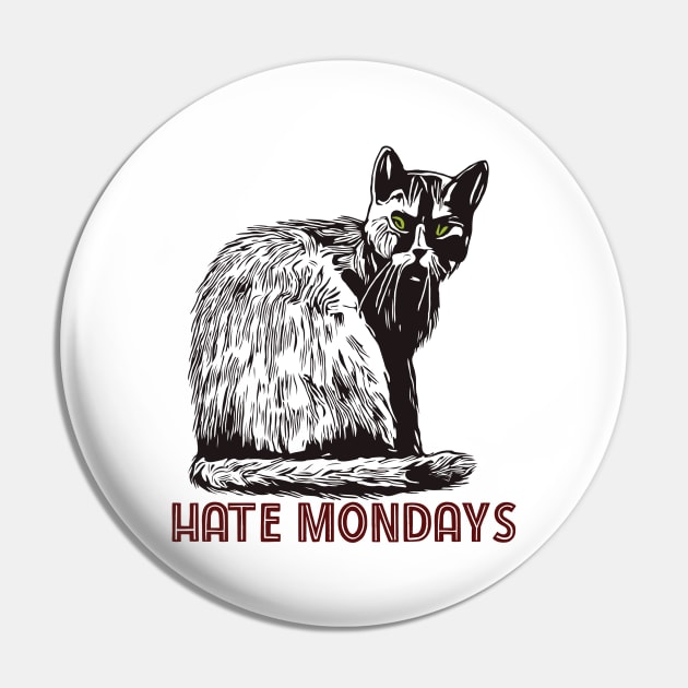 Angry Cat Meme Pin