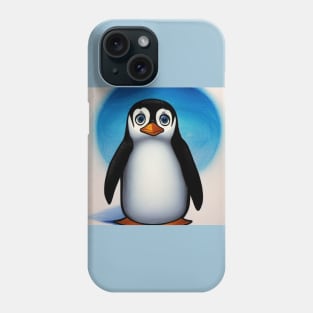 Cool Penguin - Cartoon Art Phone Case