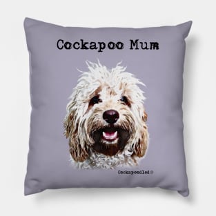 Cockapoo Dog Mum Pillow