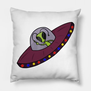 Petty Alien Full Pillow