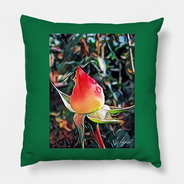 Weeping Rose Pillow by Unique Gifts 24/7