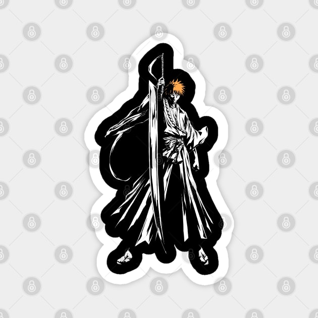 Soul Reaper Ichigo Magnet by damnank