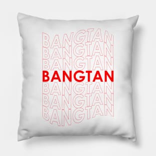 BTS Bangtan Street Wear Pillow