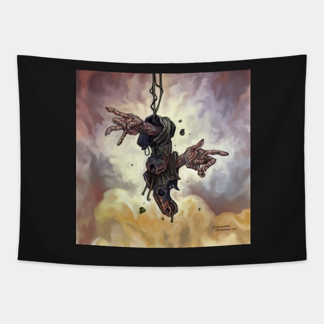 Larman Clamor - "Old Yer Ways" Tapestry by zeichentier