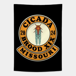 Cicada Brood XIX Missouri Tapestry