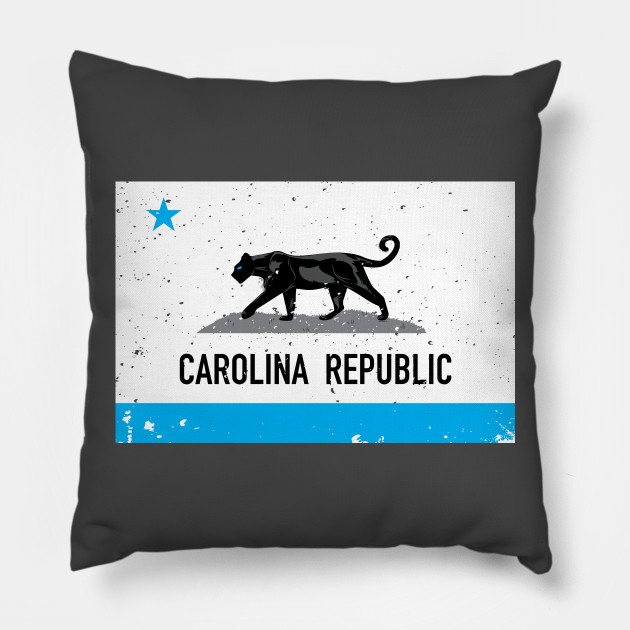 Carolina Republic Flag Carolina Republic Pillow Teepublic
