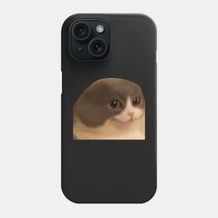 Smooth Cat judging YOU ! Phone Case