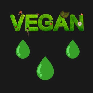 Vegan Drip T-Shirt