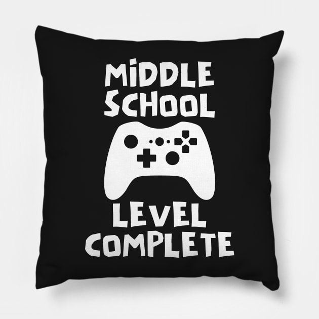 Middle school level complete Pillow by AllPrintsAndArt