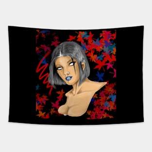 Autumn Girl Tapestry