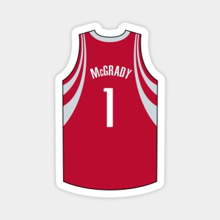 Tracy McGrady Houston Jersey Qiangy Magnet