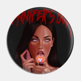 Jennifer’s Body! BLACK BACKGROUND Pin