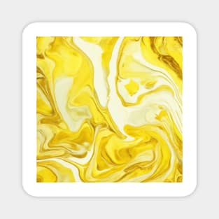 Yellow Marble design for Phone Case Magnet