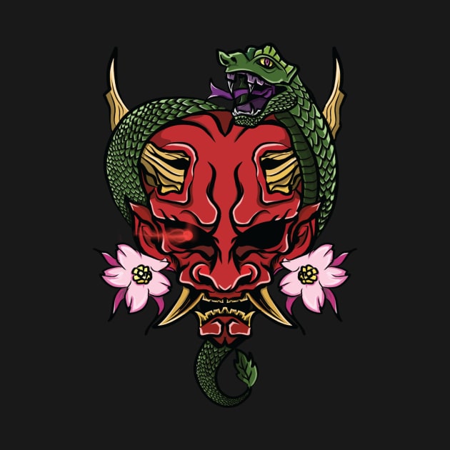 Oni Snake by ijoneon