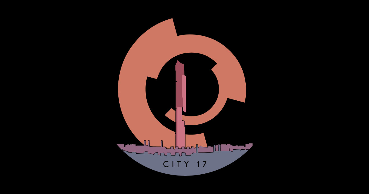 City 17 Half-Life - Half Life - Sticker | TeePublic