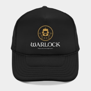 Warlock Warlocks Magic Dungeons Crawler and Dragons Slayer Hat