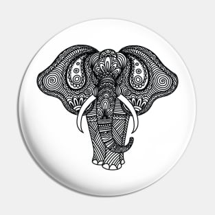 Indian elephant Pin