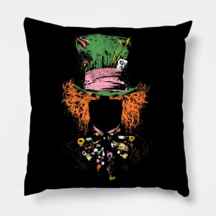 Mad Hatter Anonymous Pillow