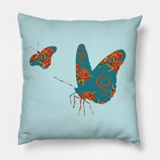 Butterfly Weed Pillow by yasminrose