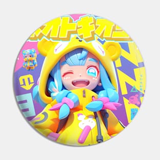 AKBLM - RYūGI ADVENTURE GIRL HAS STYLE りゅうぎ | HYPER TUNED 3D ANIME GIRL Pin