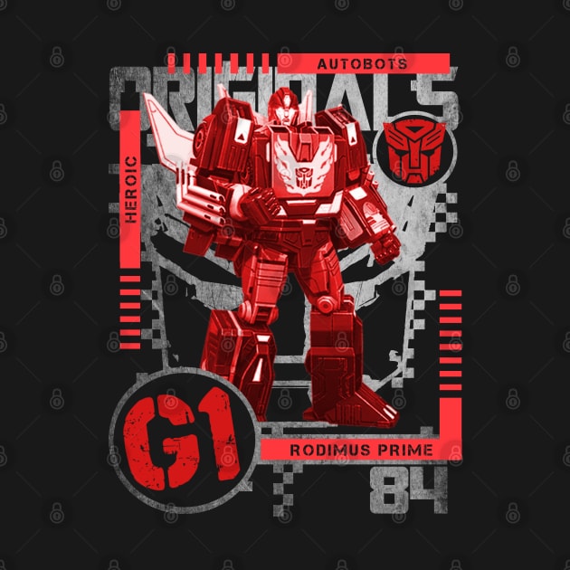 G1 Originals - Rodimus Prime by CRD Branding