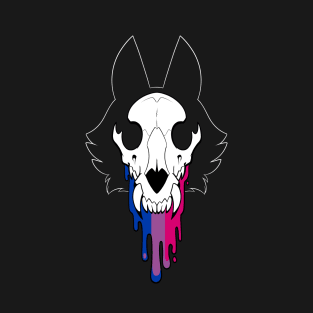 Skull Pride - Bisexual T-Shirt