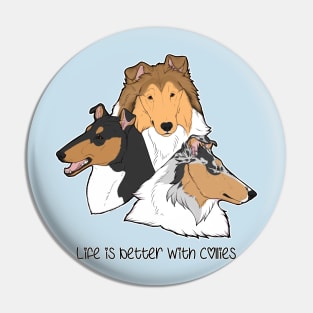 Life is Better with Collies! Pin