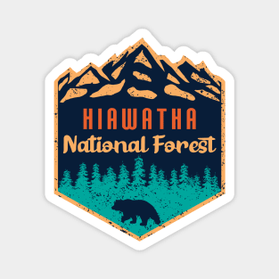 Hiawatha national forest Magnet